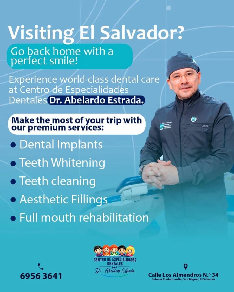 Turismo dental con precios accesibles en El Salvador
