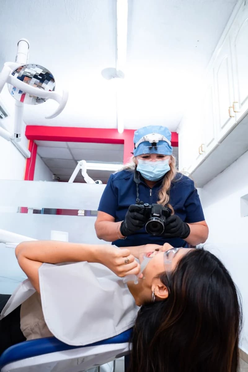 Registro fotográfico clínico dental